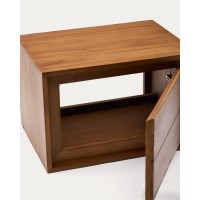 Kenta Мебель для ванной из массива тика с ореховой отделкой, 60 x 45 см