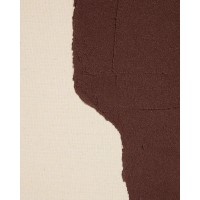 Абстрактная картина ручной работы Irden, бордовый цвет, 80 x 100 см