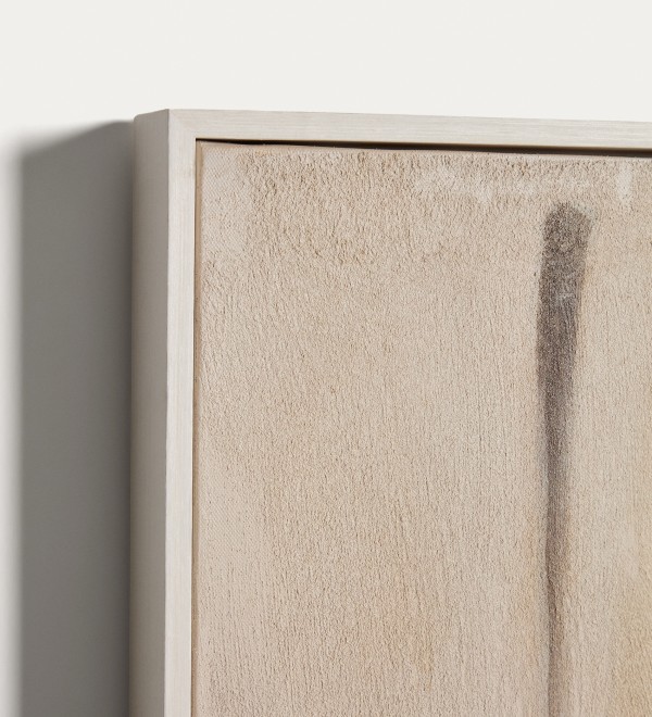 Абстрактная картина Meril в бежевых тонах, 80 x 100 см
