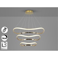Naos Люстра розовое золото 3 арки D80 DIM