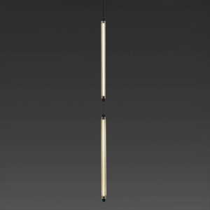 Подвесной светильник LUMINA 600 2L COLGANTE EMP S/M черный LED 24W 2700K