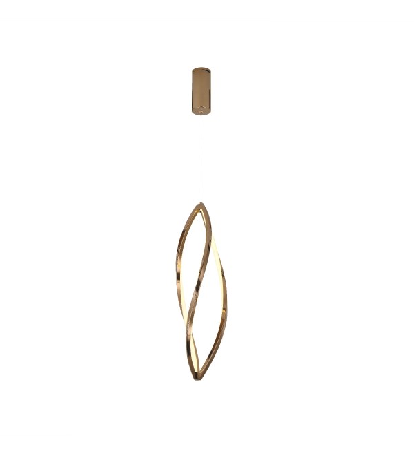 Adele Подвесной светильник небольшой розовое золото