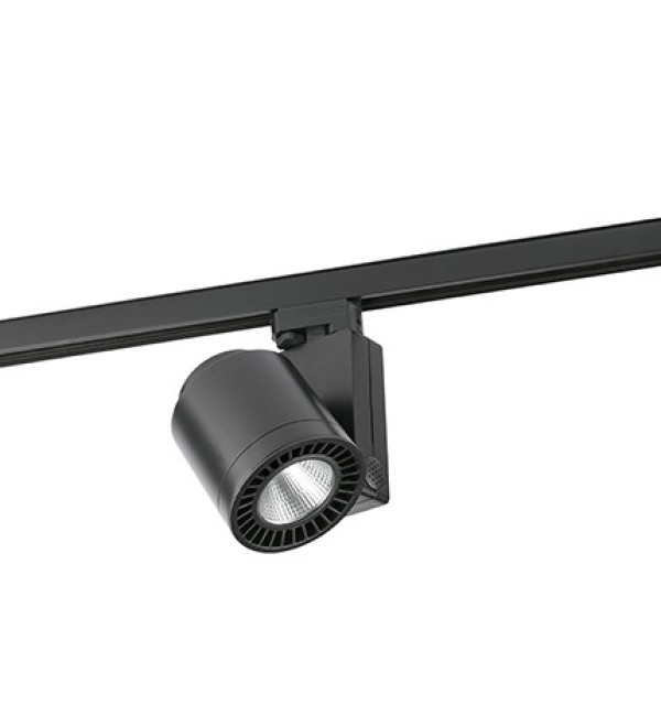 Трековый светильник Cylinder черный LED 23,5W 3000K 20º