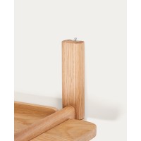 Модульная полка Sitra из массива дуба с натуральной отделкой, 90 см