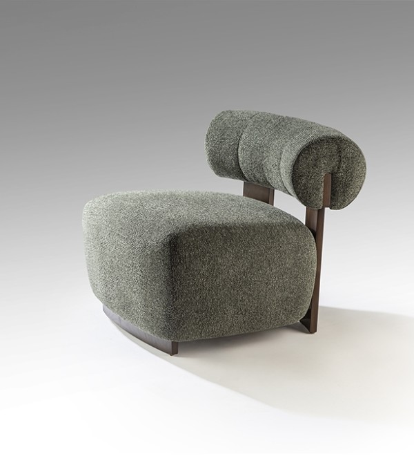 Topaz Кресло орех/зеленый
