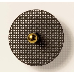 Бра Tan Tan A1053/5 см металл хром + 1125/30 см черный ротанг