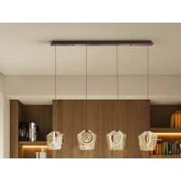 Линейный подвес Ingrid 4L шампань