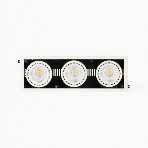 Встраиваемый светильник Mini Colin-3 белый LED 54-75W 2700K 20°