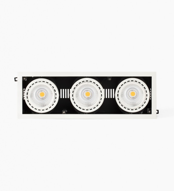 Встраиваемый светильник Mini Colin-3 белый LED 54-75W 2700K 20°