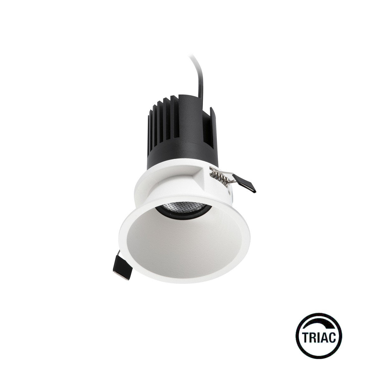 Tulipa Белый встраиваемый даунлайт 7W 15° 2700K CRI90 TRIAC