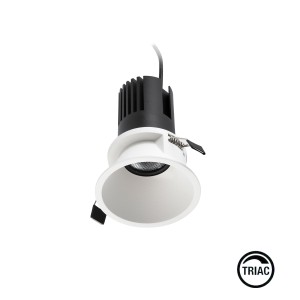 Tulipa Белый встраиваемый даунлайт 7W 15° 2700K CRI90 TRIAC