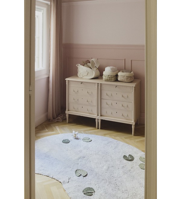 Корзина стеганная Матча 30*20*20