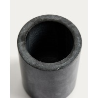 Подставка для зубных щеток Mavon из темно-серого мрамора