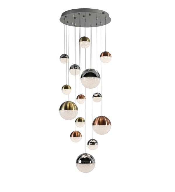 Люстра Sphere 14L разноцветная D60 DIMABLE