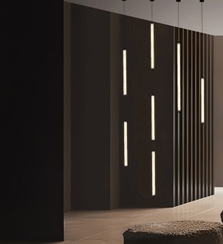 LUMINA 600 1L Подвесной светильник черный LED 12W 2200K