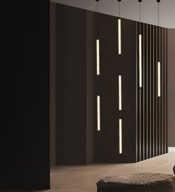 LUMINA 600 1L Подвесной светильник черный LED 12W 2200K