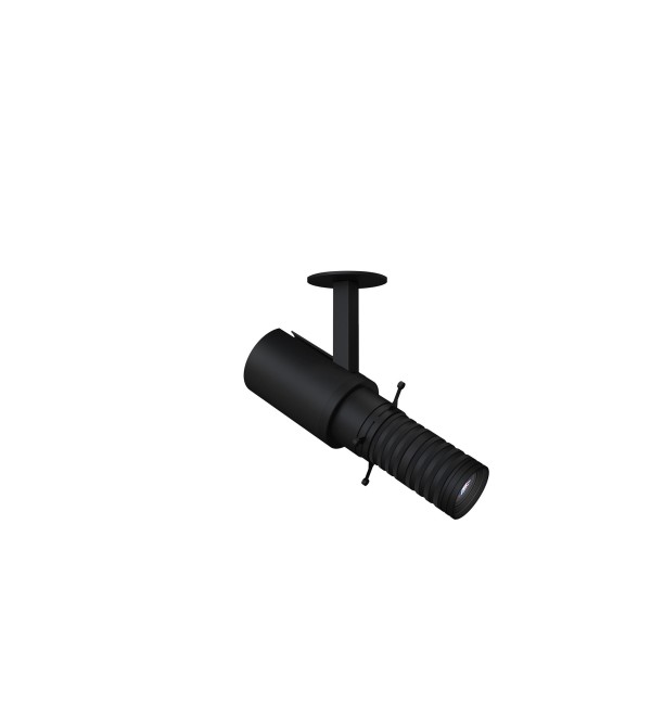 LINSE ART Встраиваемый светильник 15W черный 2700K CRI90 ON/OFF
