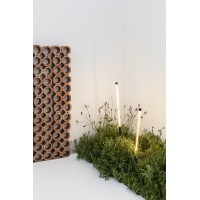 Лампа Bambou 1268 с шипом черная LED 8W 2200K