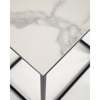 Журнальный столик Rewena с керамической столешницей 45 x 30 см