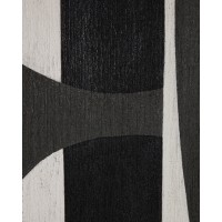 Абстрактная черно-белая картина Onure, 120 x 200 см