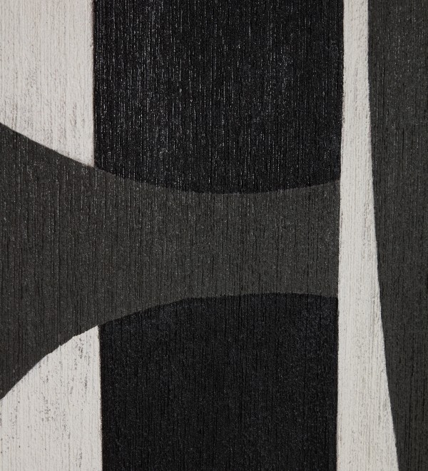 Абстрактная черно-белая картина Onure, 120 x 200 см