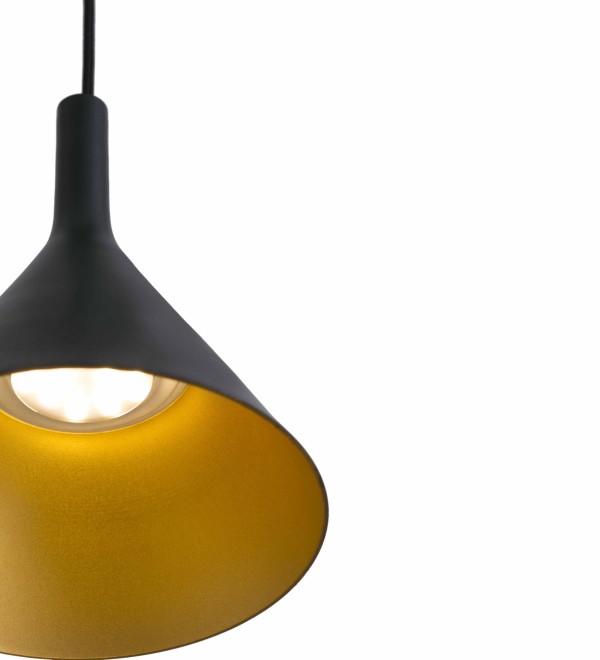 Подвес Pam-P Led черный с золотым