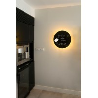Бра Board черное LED 7W 2700K
