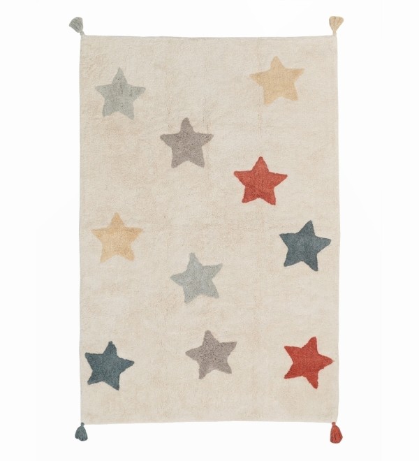 Хлопковый ковер Lillaland VINTAGE STARS 120*180