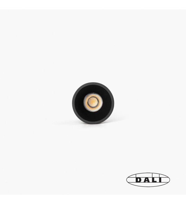 Встраиваемый светильник TULIPA DOWN SIM IP65 10W черный 55° 2700K CRI90 DALI