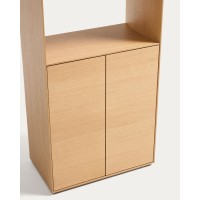 Стеллаж Visala из дубового шпона, 60 x 209 см