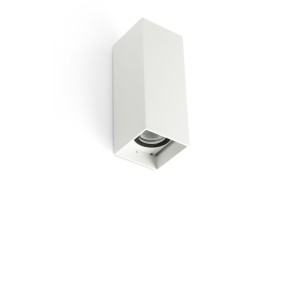 KOV 2L Белый квадратный настенный светильник LED 2x6W 2700K 34°/34°