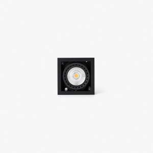 Встраиваемый светильник MINI COLIN-1 черный LED 18-25W 3000K 20°