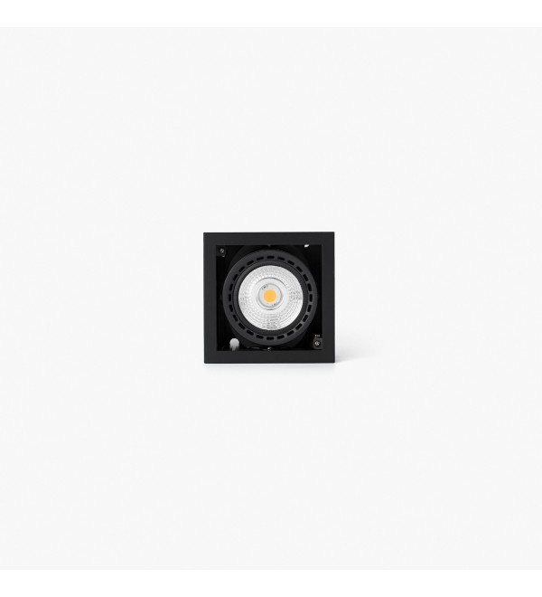 Встраиваемый светильник MINI COLIN-1 черный LED 18-25W 3000K 20°