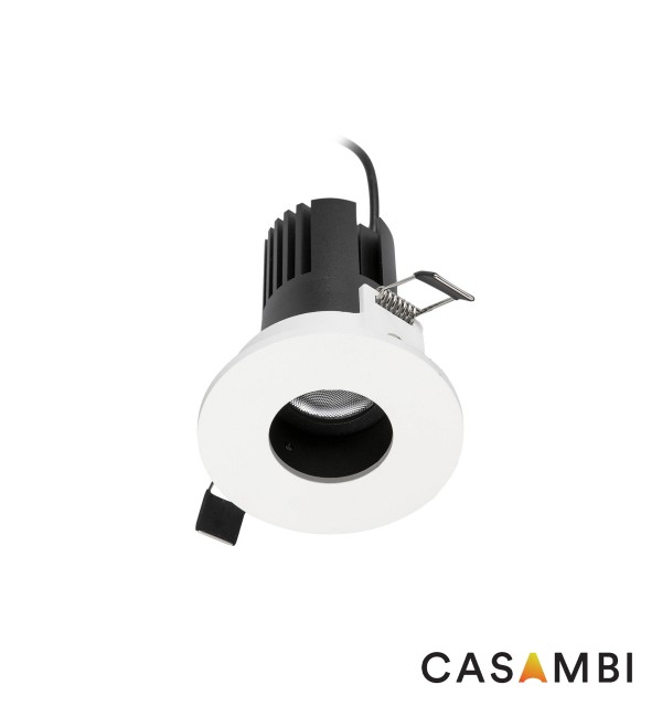 Встраиваемый точечный светильник KIRA PINHOLE FIJO IP20 10W белый 15є 3000K CASAMBI