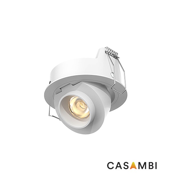 Встраиваемый светильник ALIA 8W белый 50є 3000K CASAMBI