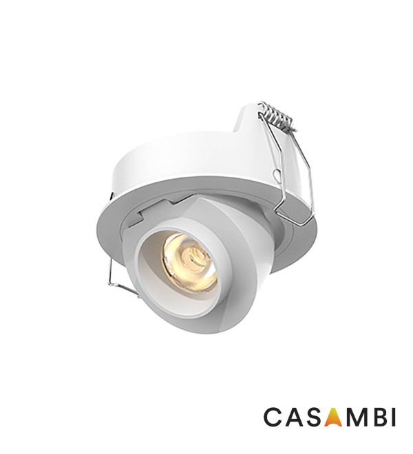 Встраиваемый светильник ALIA 8W белый 50є 3000K CASAMBI