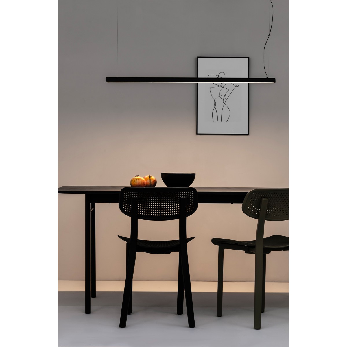Подвесной светильник Vico черный 30W 2700K CANOPY RECESS