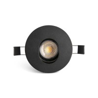 Встраиваемый светильник NIVA PINHOLE ORIENTABLE черный 1xGU10 MR16