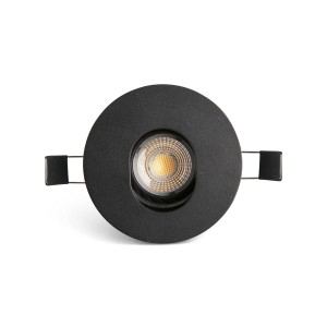 Встраиваемый светильник NIVA PINHOLE ORIENTABLE черный 1xGU10 MR16