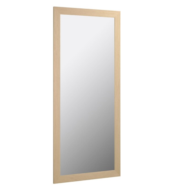 Зеркало Yvaine натуральная отделка в широкой раме 80 x 180 cm