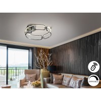 Потолочный светильник Colette Ø47 хром DIM