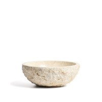 Раковина Orvane из бежевого мрамора Ø 40 см