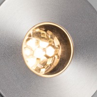 Встраиваемый светильник Grund LED 2Вт 2700K нерж.сталь