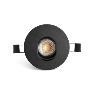 Встраиваемый светильник NIVA PINHOLE ORIENTABLE черный 1xGU10 MR16