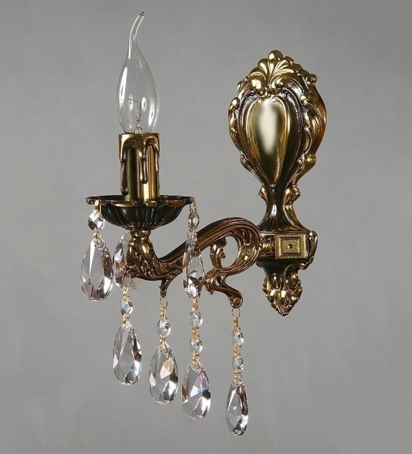 Бра MANTRA Leon Ambiente 2128/1 PB Tear Drop