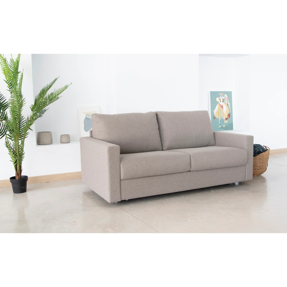 Диван-кровать HERMES 3Pl c подлокотниками 3MM
