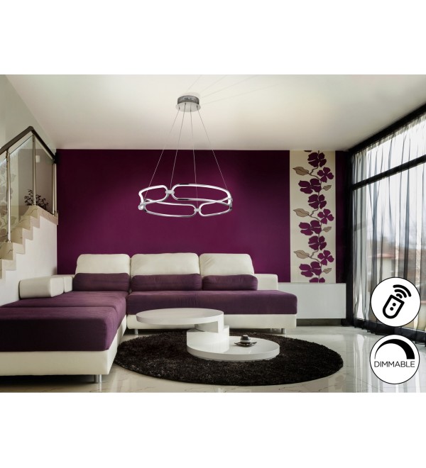 Подвесной светильник Colette LED хром 60Ø DIM