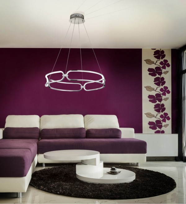 Подвесной светильник Colette LED хром 60Ø DIM