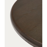 Mailen Овальный стол из ясеневого шпона с темной отделкой Ø 220 x 105 см