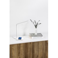 Белая настольная лампа Anouk с индукционной зарядкой LED 8W 2700-6500K